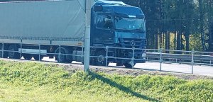 Авария возле кафе "Дорожный патруль" на трассе М-1