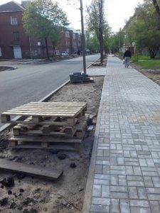 Началось и продолжается асфальтирование улиц Ярцево