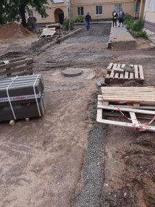 Благоустройство дворовых территорий