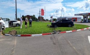 Нежелательная встреча возле заправки
