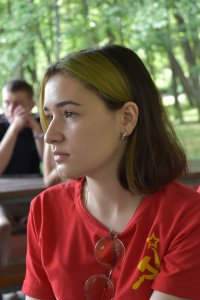 "Это был мой первый комсомольский слёт, и я получила множество положительных эмоций как от общения с новыми людьми, так и от особой атмосферы мероприятия."