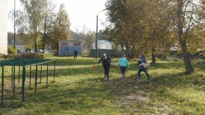 Ярцевские школьники вспомнили советскую игру «Зарница»