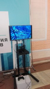 Фоторепортаж с выставки роботов в ДК