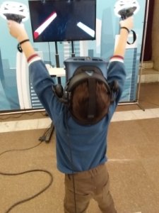 Фоторепортаж с выставки роботов в ДК