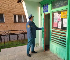 Отработка знаний, умений и навыков. Тренировка по эвакуации в Ярцеве