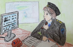 Коллекция рисунков, присланных на конкурс «Мои родители работают в полиции», пополняется