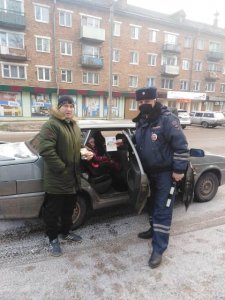Акция «Маленький пассажир» от сотрудников госавтоинспекции