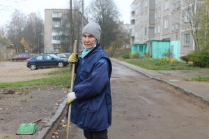 Кому повезло с дворником