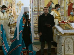 Губернатору Островскому в Ярцеве вручили орден