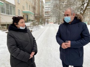 Ярцевчанка Вера Тимонова встретилась с депутатом ГосДумы С.Неверовым