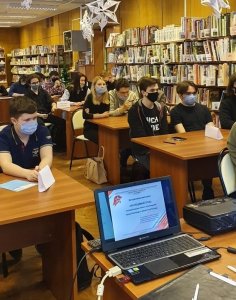 Дубненские школьники и студенты приняли участие в интерактивной викторине «Непобедимый город»