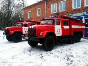 Утренний пожар