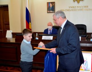 В Смоленске состоялось награждение участников конкурса детского творчества «Проводы русской зимы – Масленица»