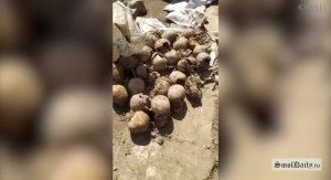 В Ярцеве нашли детские останки времён войны