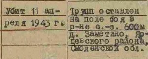 Они до сих пор лежат на поле боя?