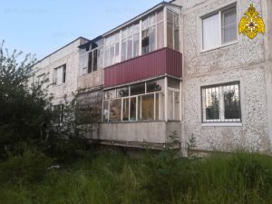 Пожар унёс жизнь человека