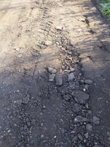 С позволения сказать, асфальт положили