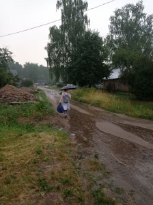 А просто летний дождь прошёл…
