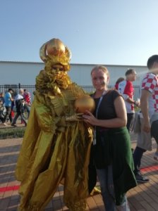 Анастасия Пряжкина. Про мировой и ярцевский футбол