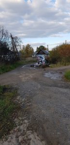 Мусорные завалы на улице Туннельная