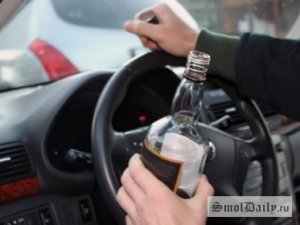 Смоляне попались на повторном пьяном вождении