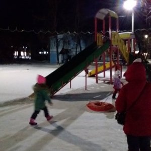 Новогодний подарок городу от Деда Мороза