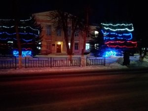 Новогодний подарок городу от Деда Мороза