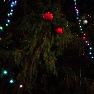 Новогодний подарок городу от Деда Мороза