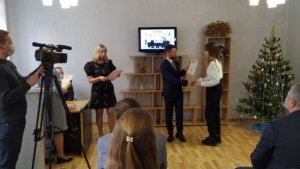 Награждение участников Отряда «Победа»