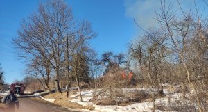 Пожар на Старом Ярцево
