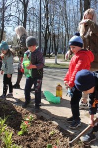 Акция «Цветок Победы»