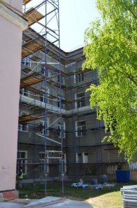Продолжается капитальный ремонт «Школы гимназии»