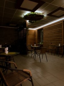 Оказывается, в центре города действует кофейня, где можно выпить чашечку настоящего кофе