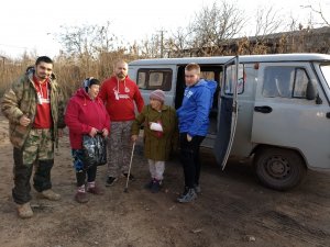 Волонтёрская миссия в Мариуполе