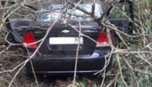 Не справился с управлением угнанным автомобилем