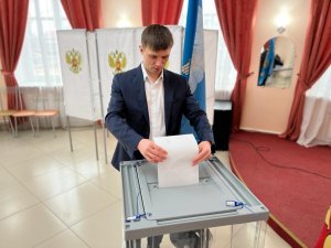 Активное голосование смолян на выборах президента
