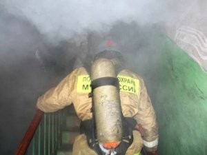 Квартирный пожар на улице Чайковского