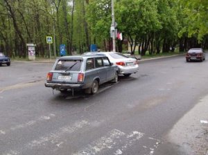Произошли два мелких ДТП