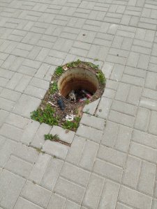 Дырка город не красит