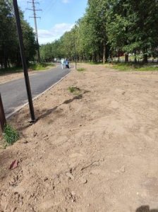 Три раза на одно место укладываем асфальт
