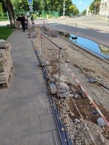 Заасфальтировали одну улицу