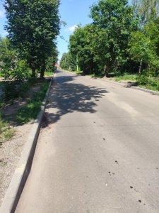 Заасфальтировали одну улицу