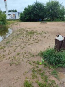 Благоустройство сквера на Банном озере. Как идут дела?