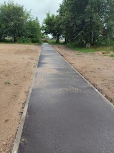 Благоустройство сквера на Банном озере. Как идут дела?
