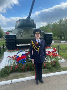 Наш земляк на открытии памятника в Нижегорской области